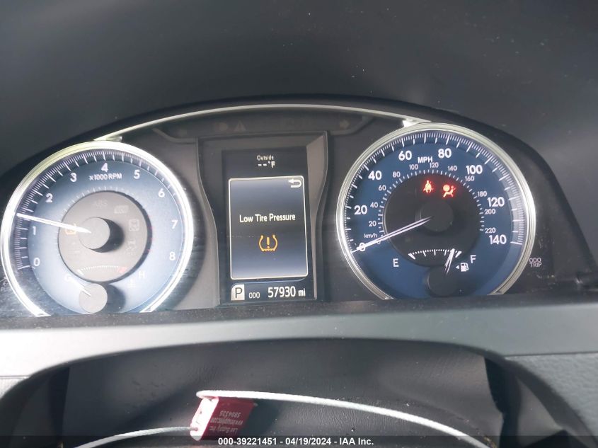 2016 Toyota Camry Le VIN: 4T4BF1FK1GR537244 Lot: 39221451