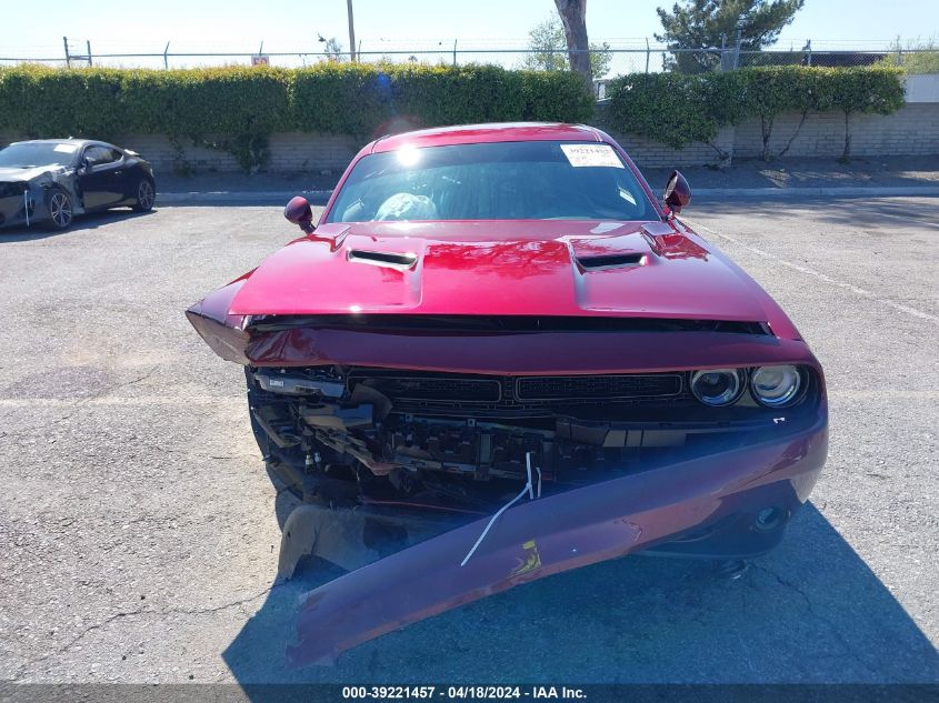2023 Dodge Challenger Sxt VIN: 2C3CDZAG6PH602333 Lot: 39221457