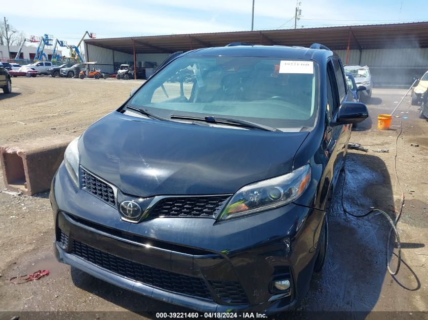 2018 Toyota Sienna Se Premium 8 Passenger VIN: 5TDXZ3DC7JS949294 Lot: 39221460