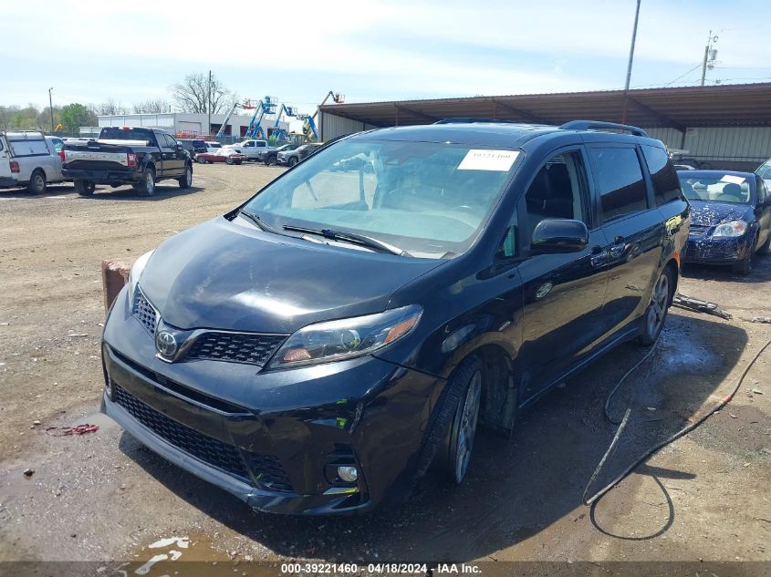 2018 Toyota Sienna Se Premium 8 Passenger VIN: 5TDXZ3DC7JS949294 Lot: 39221460