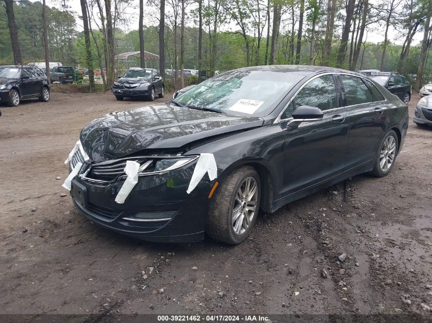 2014 Lincoln Mkz VIN: 3LN6L2GK6ER804732 Lot: 39221462