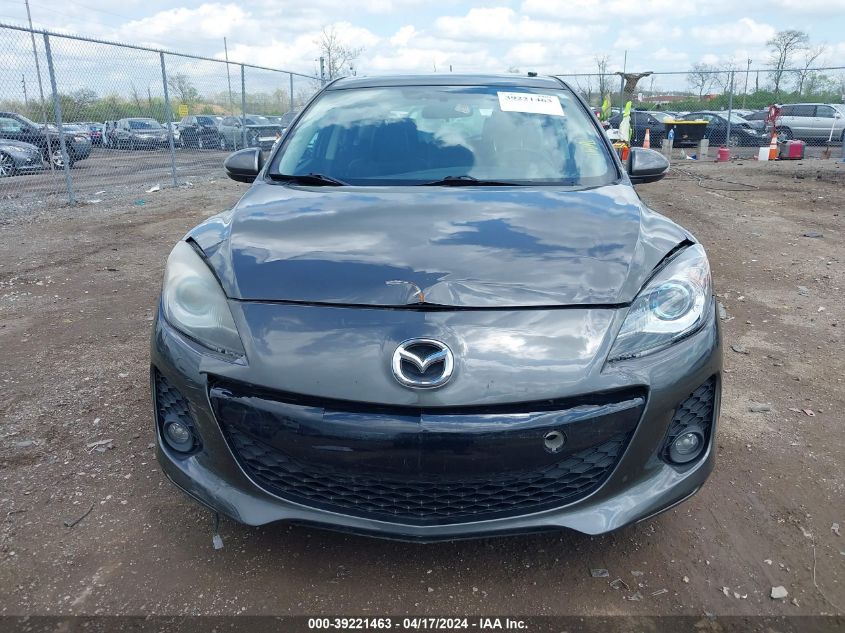 2013 Mazda Mazda3 I Grand Touring VIN: JM1BL1M73D1780525 Lot: 39221463