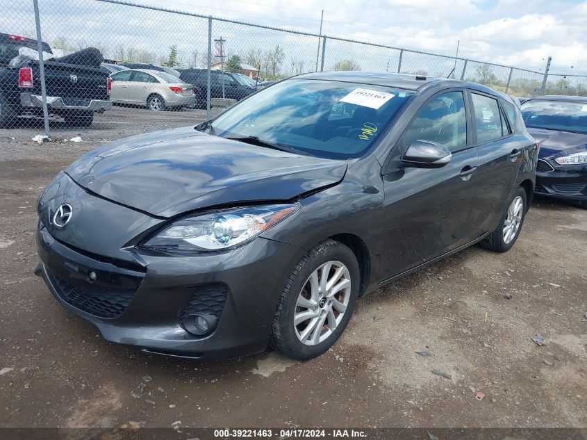 2013 MAZDA MAZDA3 I GRAND TOURING - JM1BL1M73D1780525