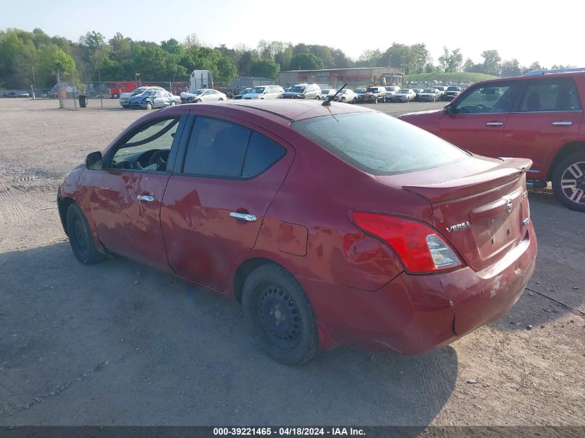 2014 Nissan Versa 1.6 Sv VIN: 3N1CN7AP0EL818019 Lot: 39221465