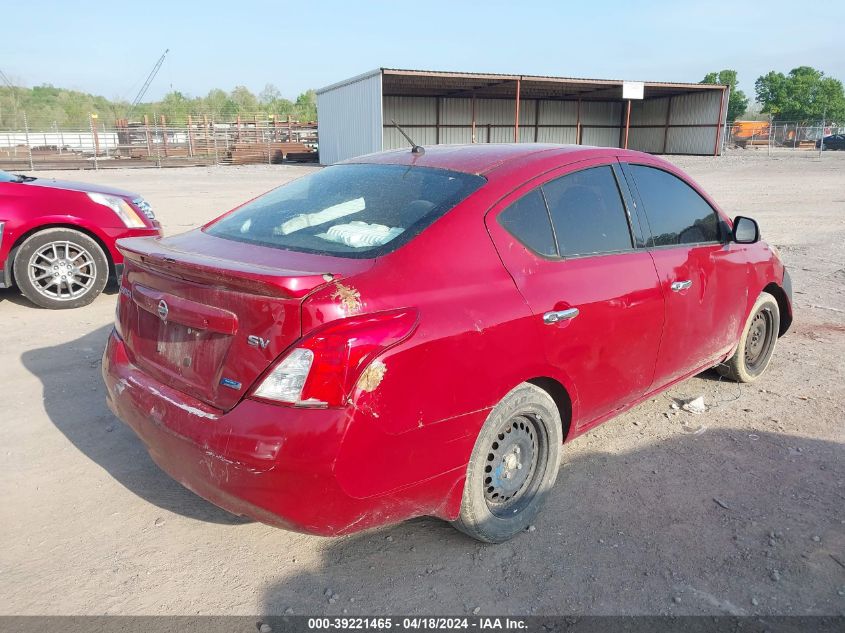 2014 Nissan Versa 1.6 Sv VIN: 3N1CN7AP0EL818019 Lot: 39221465