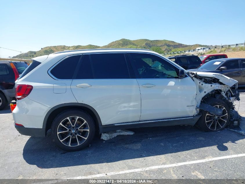 2017 BMW X5 Sdrive35I VIN: 5UXKR2C53H0U21576 Lot: 39221472