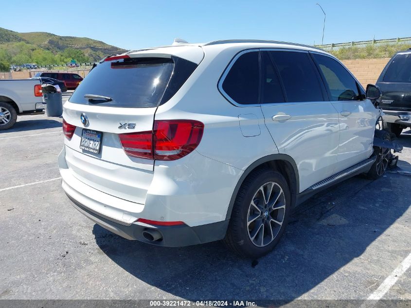 2017 BMW X5 Sdrive35I VIN: 5UXKR2C53H0U21576 Lot: 39221472