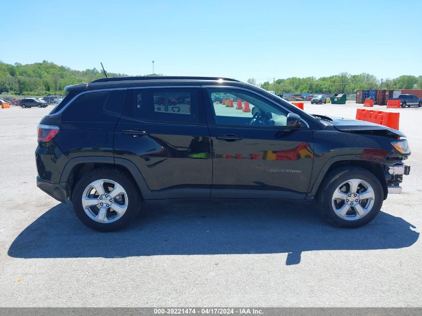 2018 Jeep Compass Latitude Fwd VIN: 3C4NJCBB6JT374622 Lot: 39221474