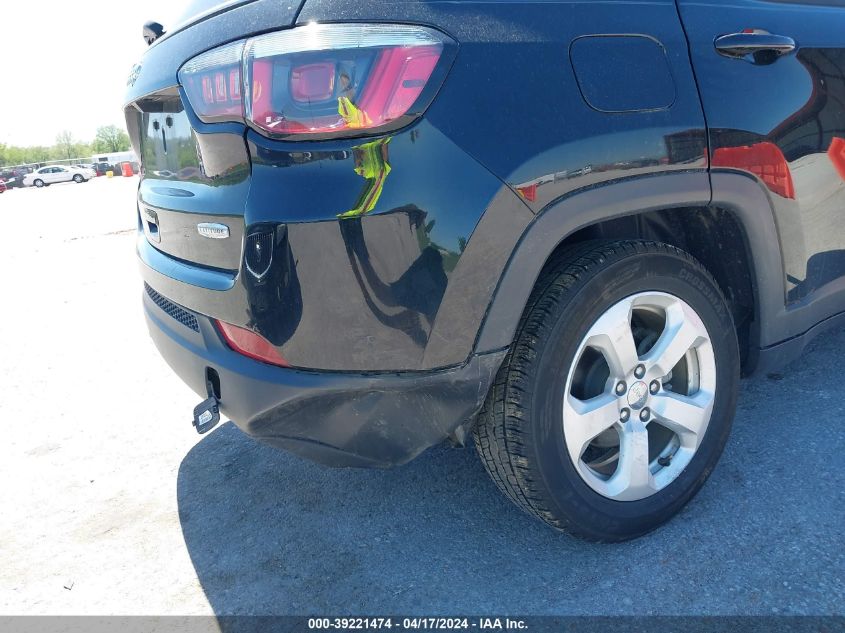 2018 Jeep Compass Latitude Fwd VIN: 3C4NJCBB6JT374622 Lot: 39221474