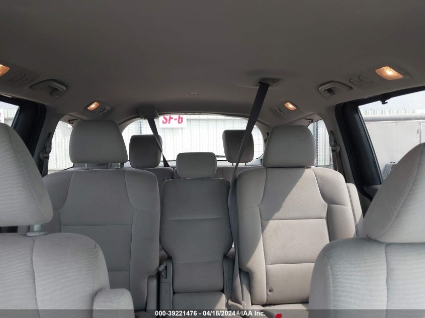 2011 Honda Odyssey Ex VIN: 5FNRL5H4XBB094413 Lot: 39221476