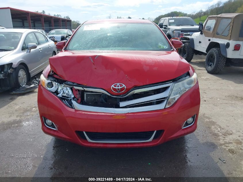 2013 Toyota Venza Xle V6 VIN: 4T3BK3BBXDU081934 Lot: 39221489