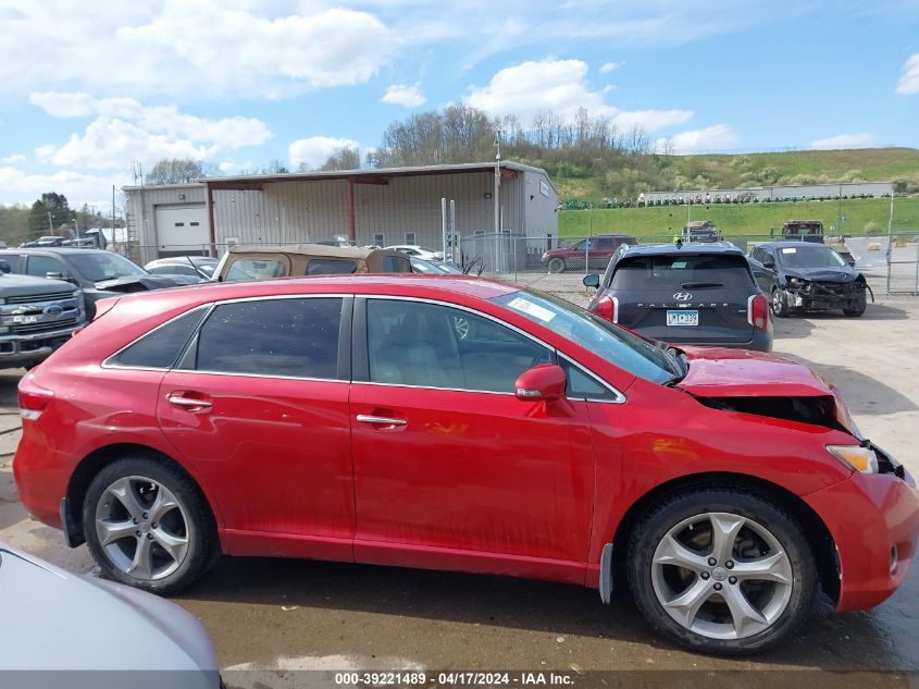 2013 Toyota Venza Xle V6 VIN: 4T3BK3BBXDU081934 Lot: 39221489