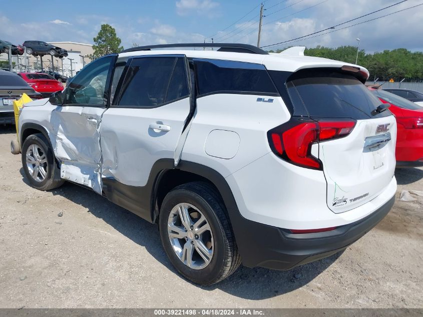 2020 GMC Terrain Awd Sle VIN: 3GKALTEVXLL221019 Lot: 39221498