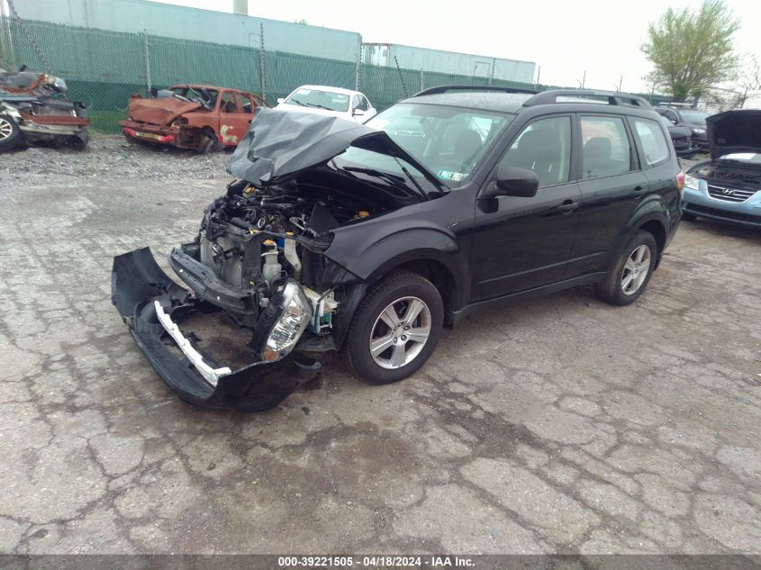 2011 Subaru Forester 2.5X VIN: JF2SHABC5BH772921 Lot: 39221505