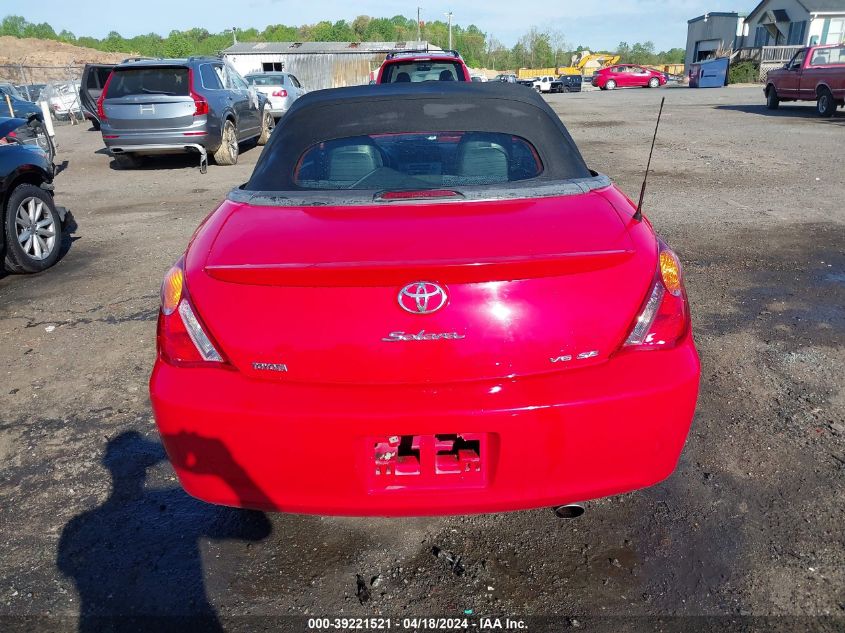 2006 Toyota Camry Solara Se VIN: 4T1FA38P96U075061 Lot: 39221521