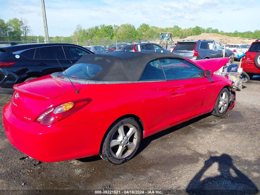 2006 Toyota Camry Solara Se VIN: 4T1FA38P96U075061 Lot: 39221521