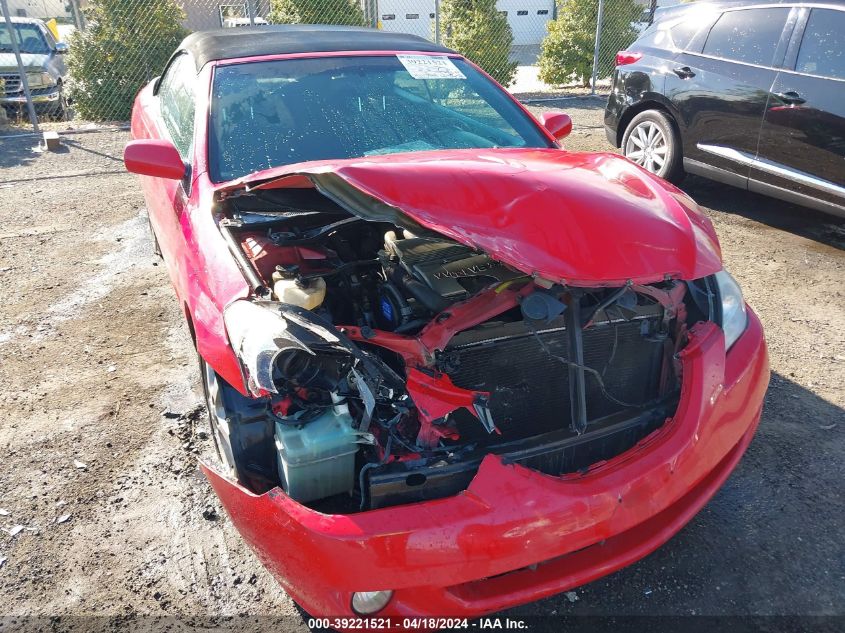 2006 Toyota Camry Solara Se VIN: 4T1FA38P96U075061 Lot: 39221521