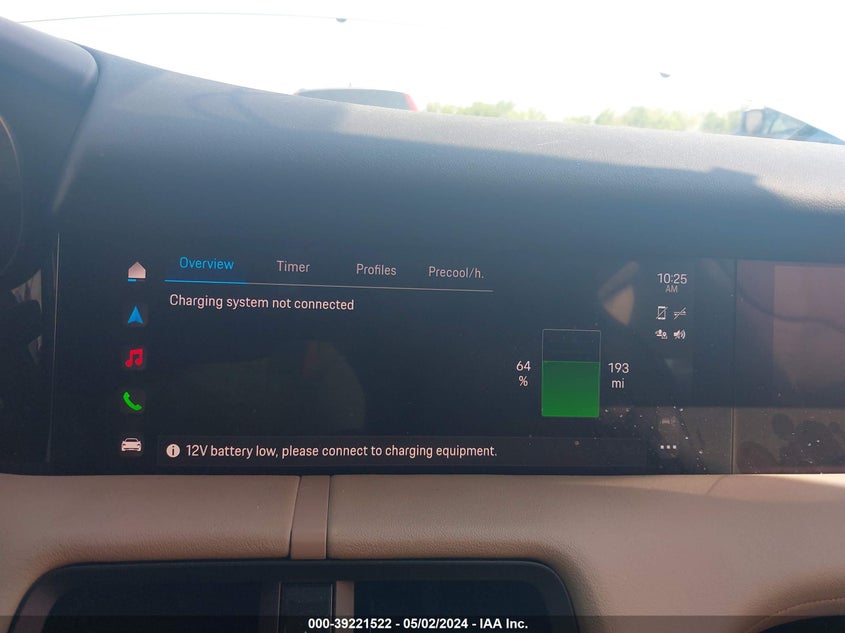 2022 PORSCHE TAYCAN WP0AA2Y19NSA12155