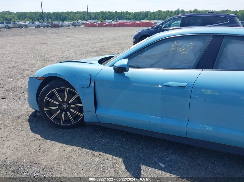 2022 PORSCHE TAYCAN WP0AA2Y19NSA12155