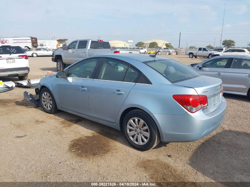 2011 Chevrolet Cruze 1Lt VIN: 1G1PF5S9XB7144079 Lot: 39221526