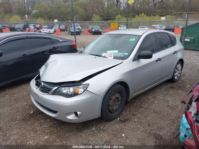 2008 Subaru Impreza 2.5I VIN: JF1GH616X8H813278 Lot: 39221538