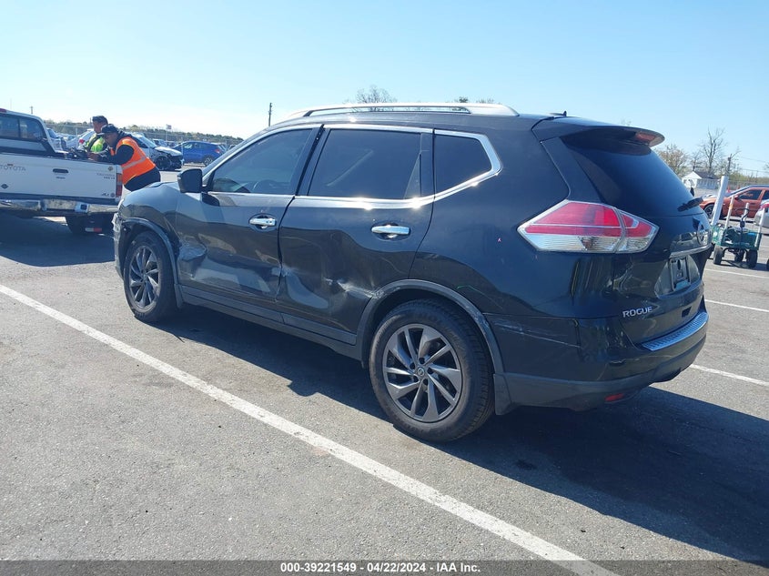 2016 NISSAN ROGUE S/SL/SV - 5N1AT2MT5GC756651