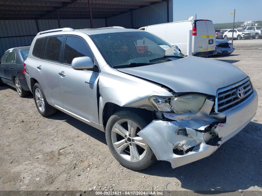 2008 Toyota Highlander Limited VIN: JTEES42A982020384 Lot: 39221621