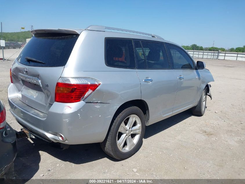 2008 Toyota Highlander Limited VIN: JTEES42A982020384 Lot: 39221621