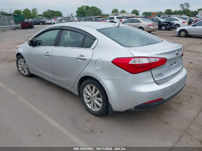 KNAFX4A82E5156677 | 2014 KIA FORTE