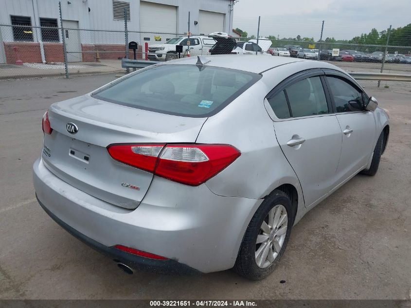 KNAFX4A82E5156677 | 2014 KIA FORTE