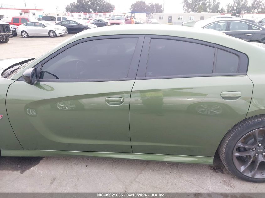 2023 Dodge Charger Scat Pack VIN: 2C3CDXGJ3PH552806 Lot: 39221655