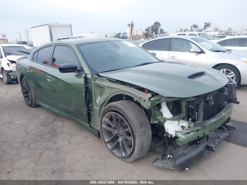 2023 Dodge Charger Scat Pack VIN: 2C3CDXGJ3PH552806 Lot: 39221655