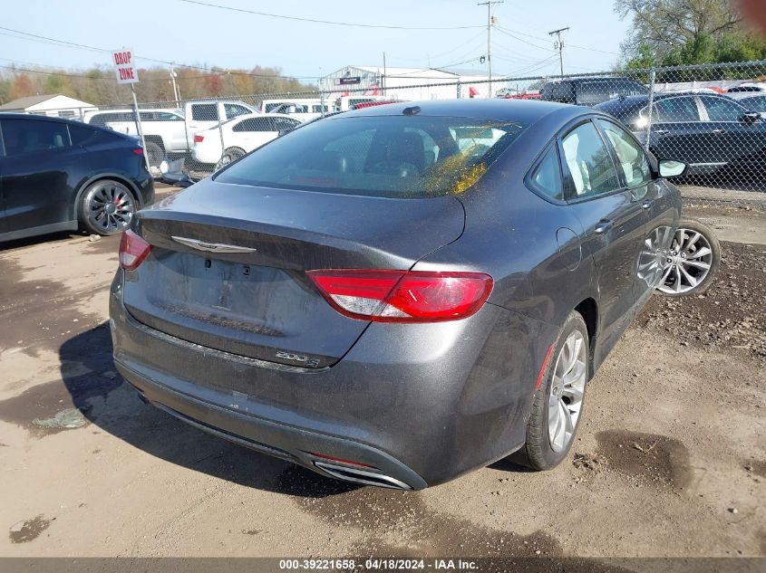 2015 Chrysler 200 S VIN: 1C3CCCBB8FN663661 Lot: 39221658