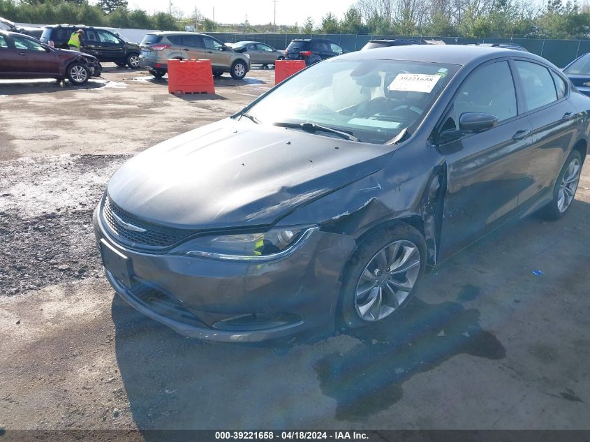 2015 Chrysler 200 S VIN: 1C3CCCBB8FN663661 Lot: 39221658