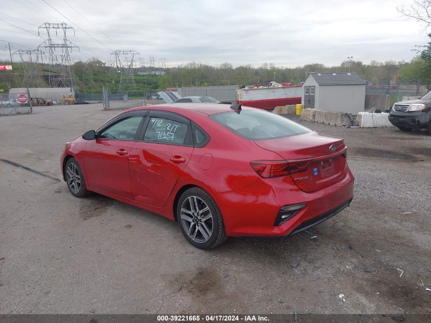 2019 Kia Forte S VIN: 3KPF34AD8KE062749 Lot: 39221665