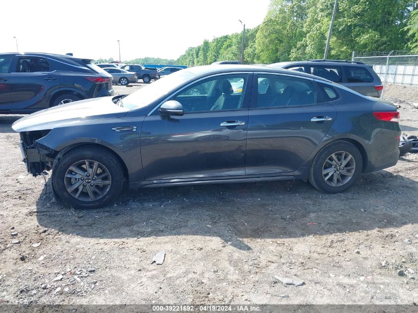 2019 Kia Optima Lx VIN: 5XXGT4L36KG294637 Lot: 39221692
