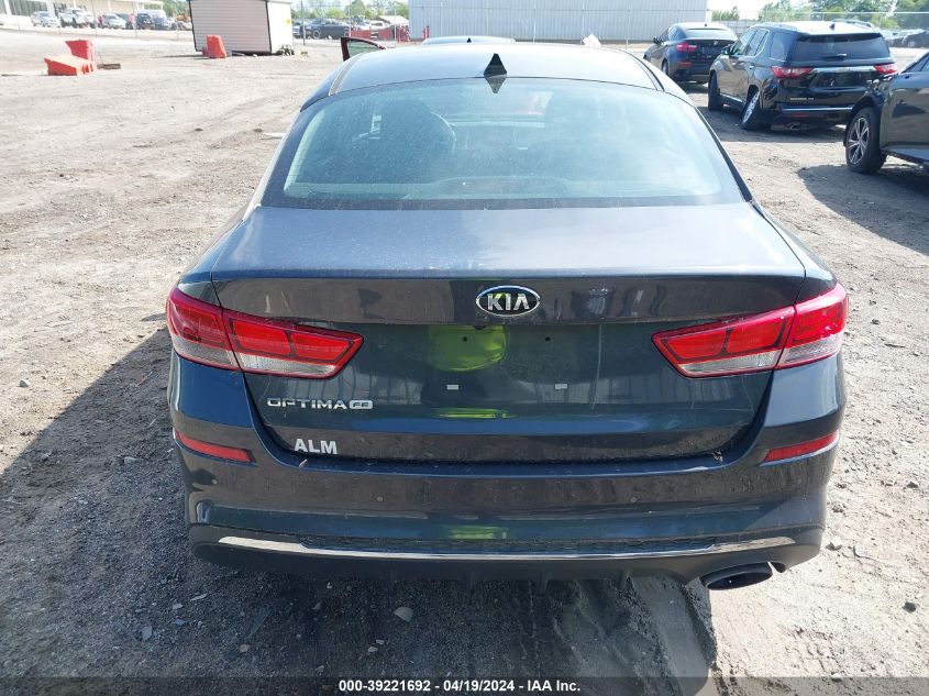 2019 Kia Optima Lx VIN: 5XXGT4L36KG294637 Lot: 39221692