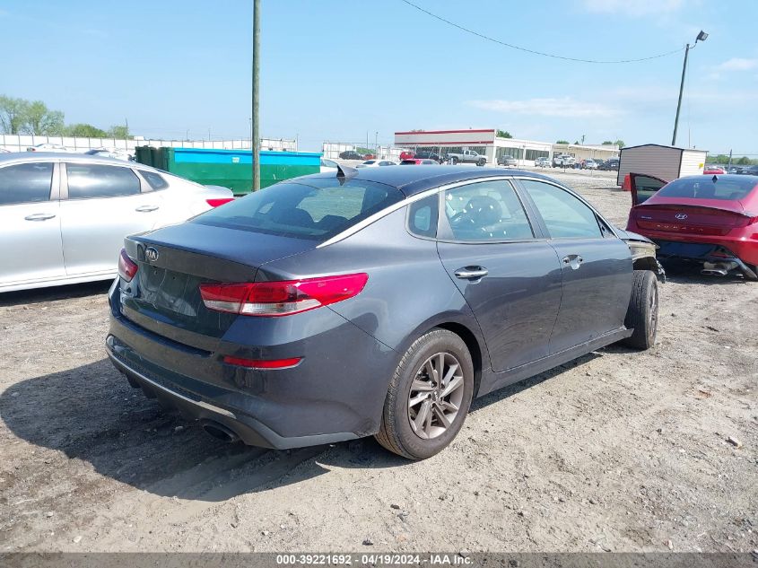 2019 Kia Optima Lx VIN: 5XXGT4L36KG294637 Lot: 39221692