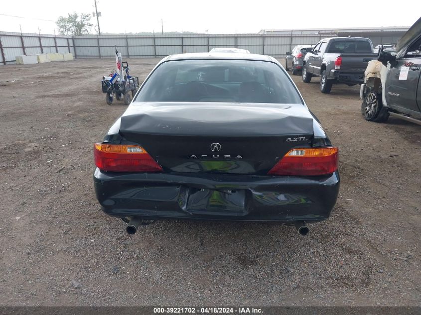 1999 Acura Tl 3.2 VIN: 19UUA5640XA029056 Lot: 39221702