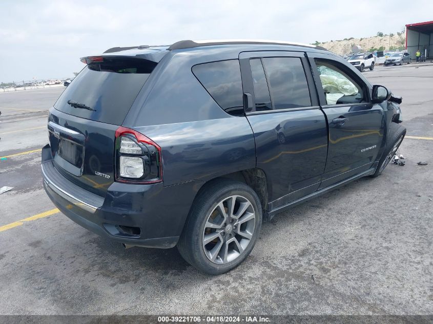2014 Jeep Compass Limited VIN: 1C4NJCCB9ED871397 Lot: 39221706