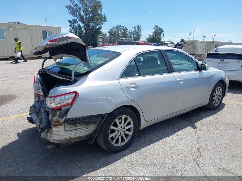 2010 Toyota Camry Hybrid VIN: 4T1BB3EK7AU119054 Lot: 39221712