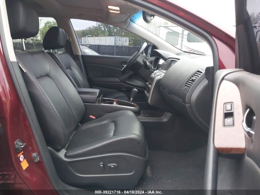 2009 Nissan Murano Le VIN: JN8AZ18W09W212923 Lot: 39221716