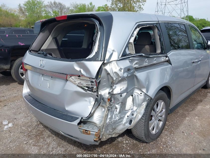 2015 Honda Odyssey Ex VIN: 5FNRL5H4XFB014517 Lot: 39221750