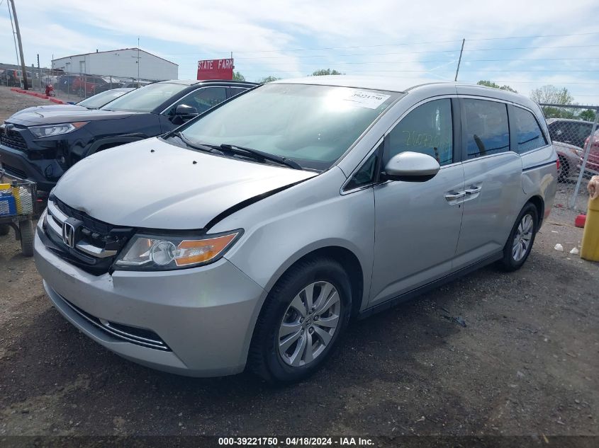 2015 Honda Odyssey Ex VIN: 5FNRL5H4XFB014517 Lot: 39221750