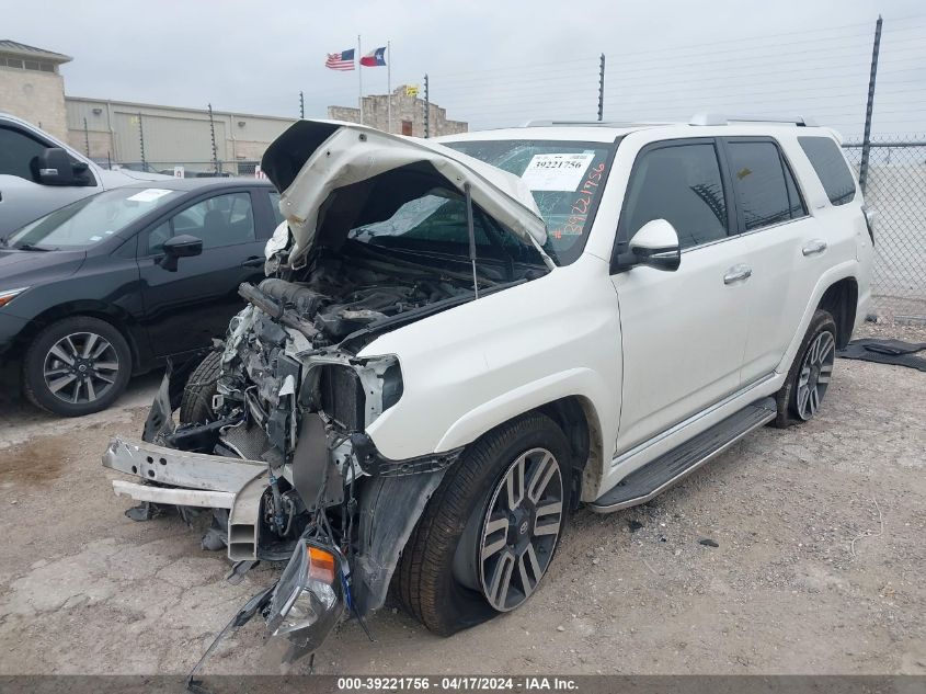 2019 Toyota 4Runner Limited VIN: JTEBU5JR6K5656129 Lot: 39221756