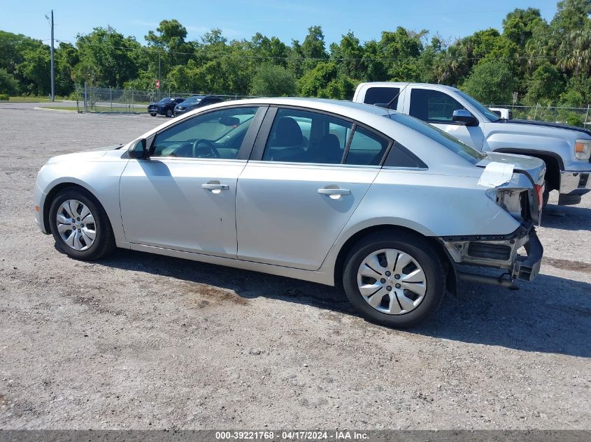 2012 Chevrolet Cruze Ls VIN: 1G1PC5SH0C7377759 Lot: 39221768