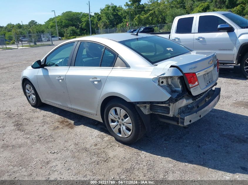 2012 Chevrolet Cruze Ls VIN: 1G1PC5SH0C7377759 Lot: 39221768