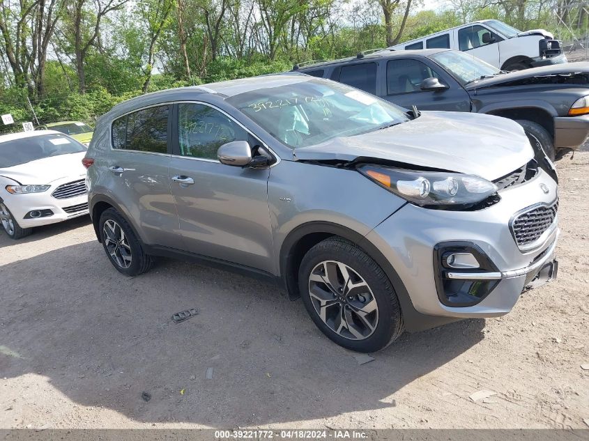 2021 Kia Sportage Ex VIN: KNDPNCAC6M7915300 Lot: 39221772