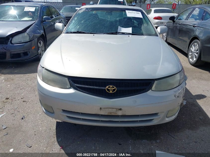 2000 Toyota Camry Solara Se V6 VIN: 2T1CF28P8YC263329 Lot: 39221788