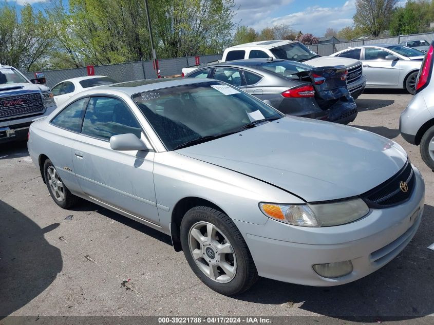 2000 Toyota Camry Solara Se V6 VIN: 2T1CF28P8YC263329 Lot: 39221788